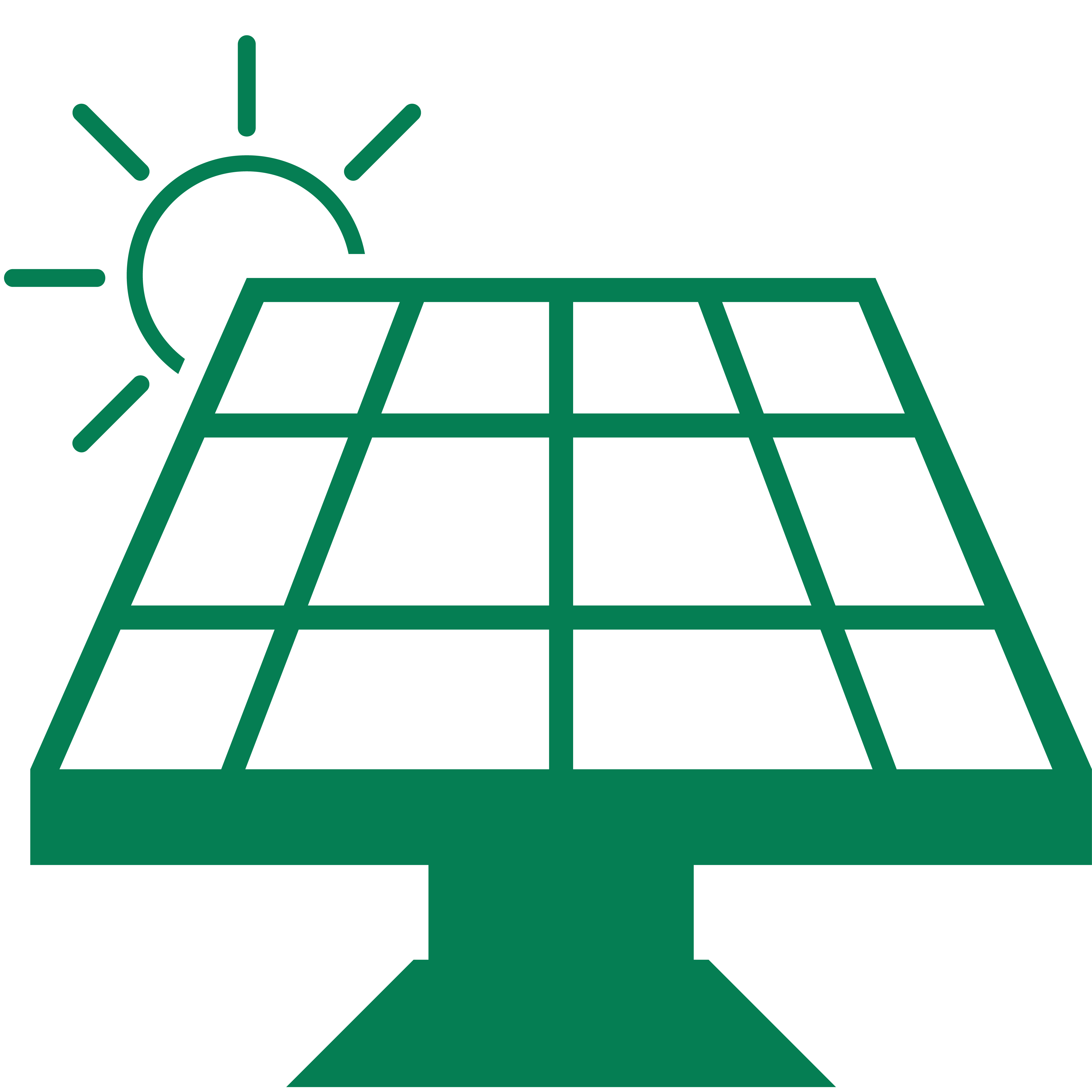 Sustainability Icon: Renewable Energy Integration.