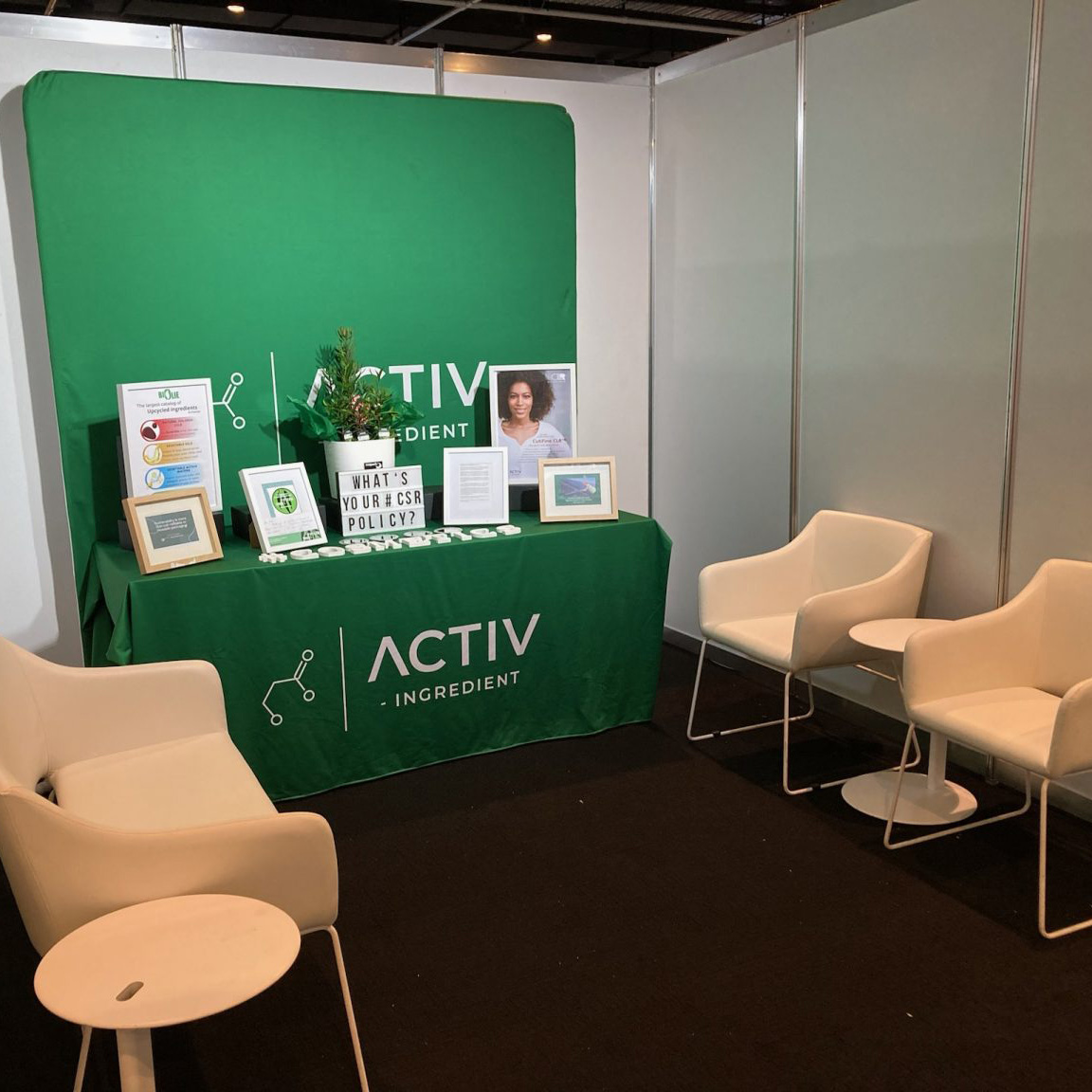 Booth #29 Activ-Ingredient at the ASCC 55th Annual Conference.